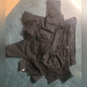 Victoria's Secret Black Lace Panties